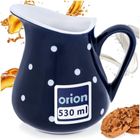 Orion, dzbanek ceramiczny, granatowy, 480 ml