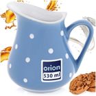 Orion, dzbanek ceramiczny, niebieski, 480 ml