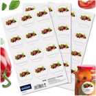 Orion, etykiety samoprzylepne na słoiki, 36 szt.