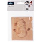 Orion, foremka do ciastek, drewniana, bałwan, 11-9,5 cm