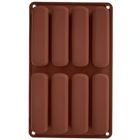 Orion, forma do biszkoptów, silikonowa, brązowa, 28-17-2 cm