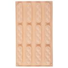 Orion, forma do ciastek i pralin, silikonowa, beżowa, 29,5-17-1,5 cm