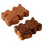 Orion, forma do pieczenia, silikonowa, kot, 20-16-4,5 cm