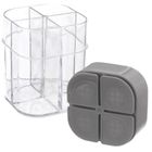 Orion, Kemp, pojemnik na przyprawy z naklejkami, 4 przegrody