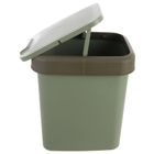 Orion, kosz na śmieci, plastikowy, zielony, 12 l