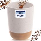 Orion, kubek, ceramiczny, biały, 340 ml