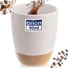 Orion, kubek do espresso, ceramiczny, biały, 90 ml
