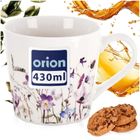 Orion, Louka, kubek porcelanowy, kwiaty, 430 ml