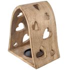 Orion, Mango, świecznik, serca, 21-14,5-23,5 cm