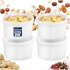 Orion, miseczki na przekąski, ceramiczne, 6 cm, 40 ml, 4 szt.