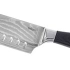 Orion, nóż Santoku, stalowy, Damascus, 31 cm