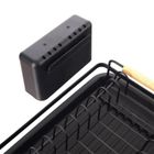 Orion, Radka, suszarka na naczynia, czarna, 43-23,5-9,5 cm