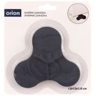 Orion, stoper do drzwi, szary, 12-12-1,8 cm