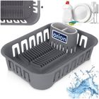 Orion, suszarka na naczynia, szara, 39-29-11 cm