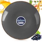 Orion, talerz deserowy, ceramiczny, szary, glaze, 20,5 cm