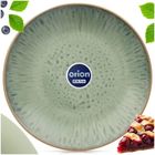 Orion, talerz deserowy, ceramiczny, zielony glaze, 20,5 cm