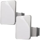 Orion, wieszak na mopa, miotłę i narzędzia, stalowy, samoprzylepny, 2 szt.