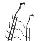 Orion, wieszak na pokrywki, metalowy, czarny, Radka