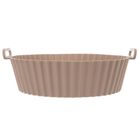 Orion, wkład do frytkownicy beztłuszczowej, silikonowy, beżowy, 23 cm