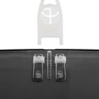 Orion, ZZ, podajnik na ręczniki papierowe, przezroczysty, 26,5-10,5-31 cm