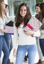 Oxford, Floral, teczka z gumką, A4, 1 szt.