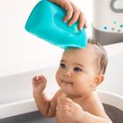 OXO, silikonowy kubek do mycia głowy, teal