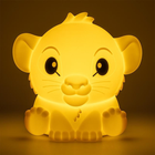 Paladone, Król Lew, Simba SquishyGlo, lampka nocna, silikonowa, 15 cm