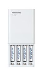 Panasonic, Eneloop, ładowarka, SmartPlus, USB + 4xAA, 2000 mAh
