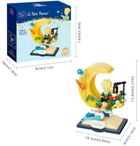 Pantasy, Mały Książę, Gwiezdna podróż, księżyc, klocki konstrukcyjne, 207 elementów