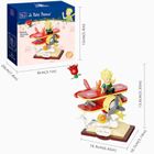 Pantasy, Mały Książę, Gwiezdna podróż, samolot, klocki konstrukcyjne, 189 elementów