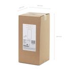 PartyDeco, szklana tuba na świece, 10-23 cm