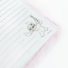 Paso, Lilo i Stitch, pamiętnik z kłódką, pluszowy, A5, 96 kartek, linia, różowy