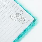 Paso, Lilo i Stitch, pamiętnik z kłódką, pluszowy, A5, 96 kartek, linia, zielony