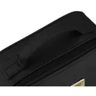 Peterson, kosmetyczka z uchwytem, tkanina syntetyczna, czarna