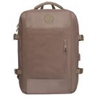 Peterson, plecak podróżny z portem USB, beżowy