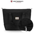 Peterson, torba treningowa, 1-komorowa, czarna