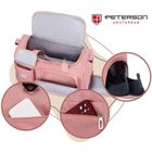 Peterson, torba weekendowa, różowa