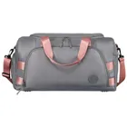 Peterson, torba weekendowo-podróżna, szaro-różowa