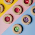 Petit Boum, grzechotka sensoryczna, kiwi