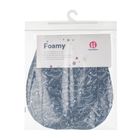 Petite&Mars, dwustronna wkładka do wózka Foamy, bawełniana, green hipster