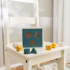 Petite&Mars, Gravity Wood of Mars, drewniany sorter, Aurora Pink