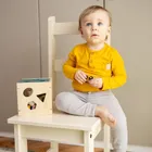 Petite&Mars, Gravity Wood of Mars, drewniany sorter, Cosmic Blue