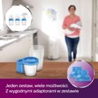 Philips Avent, Pojemniki na pokarm i pokrywki, 180 ml, 5 szt.