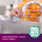 Philips Avent, Soothie, smoczek uspokajający, miś, różowy, 0-3m, 2 szt.