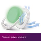 Philips Avent, Ultra Air, Night, smoczek uspokajający, różowy, 6-18m, 2 szt.