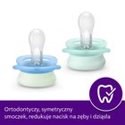Philips Avent, Ultra Start, smoczek ortodontyczny, 0-2 m, 2 szt.
