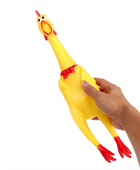 Piszcząca zabawka dla psa, kurczak, 16 cm