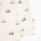 Piżama chłopięca, beżowa, Nicol