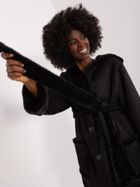 Płaszcz damski, czarny, Lakerta