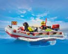 Playmobil, Action Heroes, Łódz straży pożarnej ze skuterem wodnym, 71464